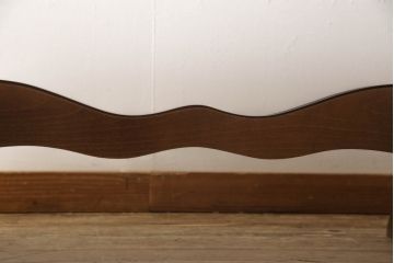 中古　美品　イタリア　Mobile Classico(モバイル・クラシコ)　ロココ調　天板のさりげない象嵌が上品なダイニングテーブル(6人掛け、オーバルテーブル)(R-059499)