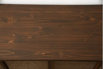 ラフジュ工房オリジナル　古建具リメイク　整然と並ぶ桟がモダンな雰囲気を醸し出すテレビ台(テレビボード、ローボード、収納棚、戸棚、リビングボード)(R-059500)