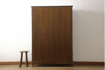 中古　超美品　松永工房　Continue(カンティーニュ)　優美な曲線が美しくクラシカルな雰囲気を高めてくれるブックケース(本棚、ブックシェルフ、収納棚)(定価約40万円)(R-059502)