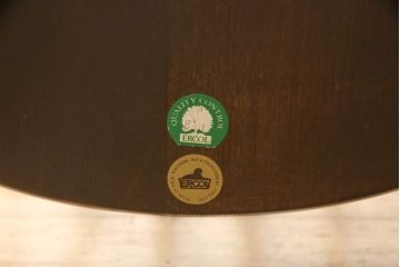 イギリスビンテージ　ERCOL(アーコール)　シンプルなクッション付きフープバックアームチェア(ウィンザーチェア、板座チェア、椅子、イス、1人掛け、ヴィンテージ、ウインザーチェア)(R-059506)