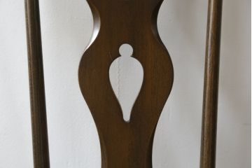 イギリスビンテージ　ERCOL(アーコール)　クッション付きシスルバックチェア(椅子、ダイニングチェア、アームチェア、ウィンザーチェア、板座チェア、イス、1人掛け、ヴィンテージ、ウインザーチェア)(R-059507)