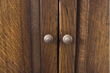 和製ヴィンテージ　オーク材　NAKAZAWA FURNITURE　エレガントな佇まいが魅力的なウォールラック(壁掛け収納棚、吊り棚、ウォールシェルフ、ビンテージ)(R-059513)