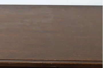 中古　美品　神戸洋家具　オーク材　クラシカルな雰囲気ただようサイドボード(定価約65万円)(収納棚、戸棚、リビングボード)(R-059519)