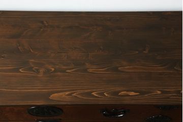 中古　岩谷堂箪笥　天板リメイク　引き出し8杯　和の趣あふれる衣装箪笥(和タンス、重ね箪笥、引き出し)(R-059527)