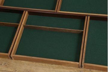 希少!　ビンテージ　美品　モビリア(mobilia)　ローズウッド　特徴的な木目が目を引くサイドボード(収納棚、戸棚、リビングボード、ヴィンテージ)(R-059531)