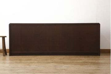 希少!　ビンテージ　美品　モビリア(mobilia)　ローズウッド　特徴的な木目が目を引くサイドボード(収納棚、戸棚、リビングボード、ヴィンテージ)(R-059531)