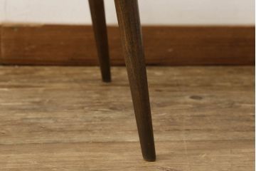 イギリスビンテージ　ERCOL(アーコール)　ナチュラルテイストのお部屋におすすめ! シンプルなクッション付きフープバックチェア(ウィンザーチェア、板座チェア、椅子、イス、1人掛け、ヴィンテージ、ウインザーチェア)(R-059539)