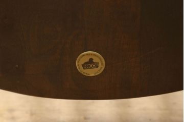 イギリスビンテージ　ERCOL(アーコール)　ナチュラルテイストのお部屋におすすめ! シンプルなクッション付きフープバックチェア(ウィンザーチェア、板座チェア、椅子、イス、1人掛け、ヴィンテージ、ウインザーチェア)(R-059539)