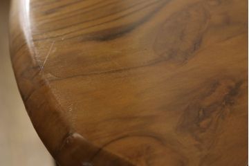 イギリスアンティーク　美品　小振りなコーナーキャビネット(飾り棚、戸棚、収納棚)(R-059547)
