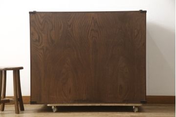 中古　美品　岩谷堂箪笥　奥行たっぷりサイズの特注品!和の趣あふれる衣装箪笥(チェスト、洋服タンス、収納タンス、着物箪笥)(R-059558)