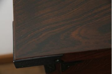 中古　美品　岩谷堂箪笥　迫力ある杢目が印象的なサイドボード(引き出し、チェスト、和たんす)(R-059566)