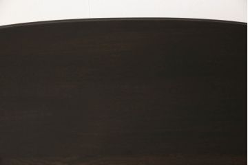 和製アンティーク　ナラ材　大正ロマン　クラシカルな雰囲気ただようセンターテーブル(ローテーブル、リビングテーブル、オーバルテーブル)(R-059567)