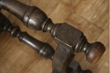 和製アンティーク　ナラ材　大正ロマン　クラシカルな雰囲気ただようセンターテーブル(ローテーブル、リビングテーブル、オーバルテーブル)(R-059567)