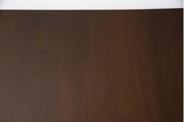 中古　最高級　アメリカ　KINDEL(キンデル)　マホガニー材　脚先まで凝ったつくりが目を引くエクステンションテーブル(定価約240万円)(ダイニングテーブル、4人掛け、6人掛け)(R-059571)