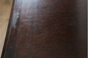 中古　松本民芸家具　レア品　C型ボールフット洋タンス　クラシカルなジャコビアン様式が目を惹くチェスト(引き出し)(定価約72万円)(R-059576)