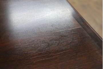 中古　松本民芸家具　レア品　C型ボールフット洋タンス　クラシカルなジャコビアン様式が目を惹くチェスト(引き出し)(定価約72万円)(R-059576)