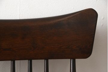 中古　松本民芸家具　木の味わいと職人の技が楽しめる、304F型ロッキングチェア(イス、揺り椅子)(定価約23万円)(R-059582)