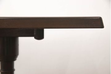中古　絶版品　松本民芸家具　クラシカルな挽き物加工の脚がおしゃれなコーヒーテーブル(カフェテーブル、サイドテーブル)(R-059589)