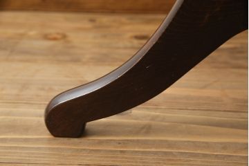 中古　絶版品　松本民芸家具　クラシカルな挽き物加工の脚がおしゃれなコーヒーテーブル(カフェテーブル、サイドテーブル)(R-059589)