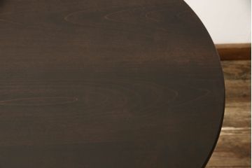 中古　松本民芸家具　品のある佇まいが魅力的な丸テーブル(コーヒーテーブル、サイドテーブル、ラウンドテーブル)(R-059594)