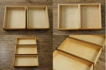 中古　横浜クラシック家具　ダニエル(Daniel)　アーリーアメリカン　気品漂うライティングビューロー　(R-059596)