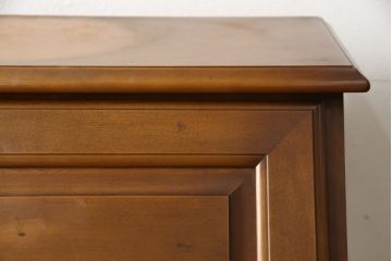 中古　横浜クラシック家具　ダニエル(Daniel)　アーリーアメリカン　気品漂うライティングビューロー(ワークデスク、机、チェスト)(R-059596)