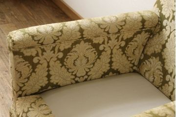 中古　DREXEL HERITAGE(ドレクセルヘリテイジ)　ゆったりとした寛ぎの空間づくりに取り入れたい1人掛けソファ(一人掛けソファ、1Pソファ、アームソファ、アームチェア)(R-059605)