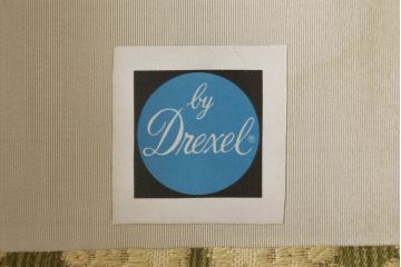 中古　DREXEL HERITAGE(ドレクセルヘリテイジ)　ゆったりとした寛ぎの空間づくりに取り入れたい1人掛けソファ(一人掛けソファ、1Pソファ、アームソファ、アームチェア)(R-059605)