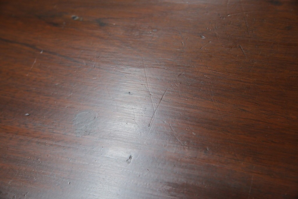 イギリスアンティーク　マホガニー材　ステンドグラスがクラシカルな雰囲気を高めるブックケース　(R-059618)