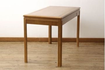 中古　美品　DREXEL HERITAGE(ドレクセルヘリテイジ)　シンプルで洗練された美しさを感じるデスク(コンソールテーブル、作業台、ワークデスク、在宅ワーク用、在宅用)(R-059630)