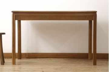 中古　美品　DREXEL HERITAGE(ドレクセルヘリテイジ)　シンプルで洗練された美しさを感じるデスク(コンソールテーブル、作業台、ワークデスク、在宅ワーク用、在宅用)(R-059630)