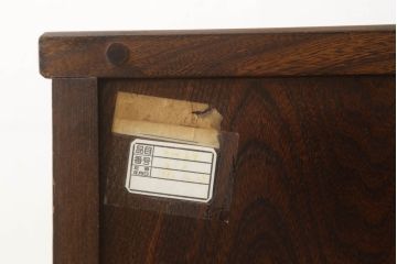 中古　美品　志太民芸家具　中桐　金具が印象的な箪笥(タンス、引き出し、収納箪笥、サイドチェスト)(定価約28万円)(R-059631)