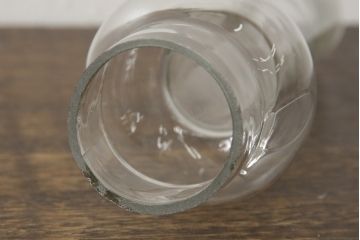 和製アンティーク　デッドストック品　巻芯14番　レトロな佇まいがお洒落な空間づくりに活躍するオイルランプ(灯油ランプ、卓上ランプ)(R-059640)