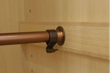 中古　岩谷堂箪笥　菊幸　取り外しできるポールが便利なワードローブ(洋服タンス、収納棚)(R-059646)