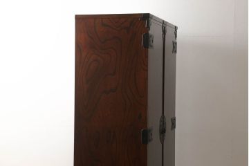 中古　岩谷堂箪笥　菊幸　取り外しできるポールが便利なワードローブ(洋服タンス、収納棚)(R-059646)
