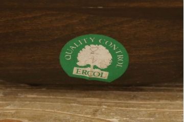 中古　イギリス　ERCOL(アーコール)　カントリー調のファブリックがかわいらしい2人掛けソファ(二人掛け、2P)(R-059648)