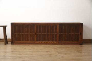 中古　美品　岩谷堂箪笥　上質な和の空間づくりにオススメのテレビ台(ローボード、リビングボード、収納棚)(R-059660)