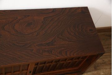 中古　美品　岩谷堂箪笥　上質な和の空間づくりにオススメのテレビ台(ローボード、リビングボード、収納棚)(R-059660)