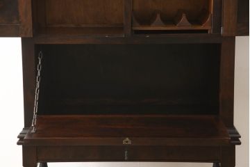 ヴィンテージ　松本民芸家具　コレクションにもおすすめ!クラシックな雰囲気が格好いいS.P型ワインボード(ワインラック、収納棚、SP型、ビンテージ)(定価約99万円)(R-059673)