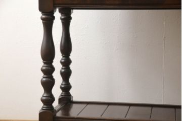 ヴィンテージ　松本民芸家具　コレクションにもおすすめ!クラシックな雰囲気が格好いいS.P型ワインボード(ワインラック、収納棚、SP型、ビンテージ)(定価約99万円)(R-059673)