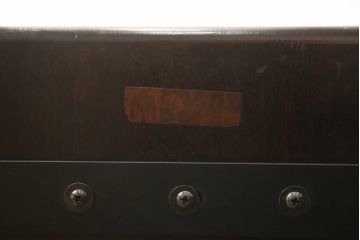 ビンテージ家具　松本民芸家具　クラシカルなダイニングづくりにぴったりの安川式スピンドルチェア2脚セット(板座チェア、ダイニングチェア、椅子、ヴィンテージ)(R-059681)