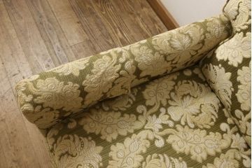 中古　DREXEL HERITAGE(ドレクセルヘリテイジ)　ゆったりとした寛ぎの空間づくりに取り入れたい1人掛けソファ(一人掛けソファ、1Pソファ、アームソファ、アームチェア)(R-059699)