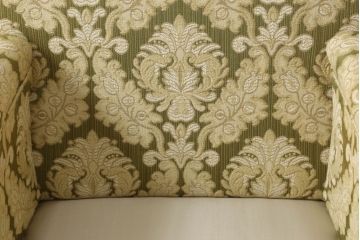 中古　DREXEL HERITAGE(ドレクセルヘリテイジ)　ゆったりとした寛ぎの空間づくりに取り入れたい1人掛けソファ(一人掛けソファ、1Pソファ、アームソファ、アームチェア)(R-059699)