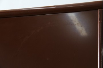 ※塗装にダメージあり※　和製ヴィンテージ　最高級品　総漆塗り　漆絵入り　内部桐材　品のある雰囲気を醸し出すワードローブ　(R-059709)