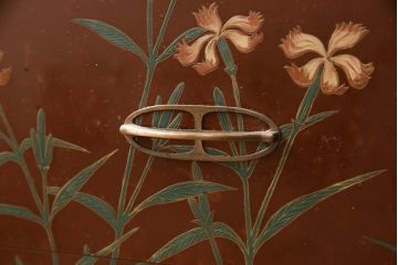 和製ビンテージ　最高級品　総漆塗り　漆絵入り　内部桐材　品のある雰囲気を醸し出す衣装タンス(着物箪笥、和たんす、ヴィンテージ)(R-059710)