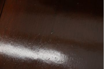 ビンテージ家具　中国　珍品　希少!　花梨(カリン)材　龍の彫刻が目を引くアームチェア(板座チェア、ダイニングチェア、椅子、ヴィンテージ)(R-059716)