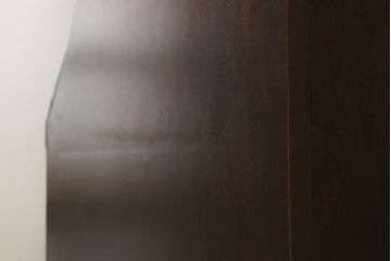中古　国産　民芸家具　大人の落ち着きのある空間を演出するビューローブックケース(収納棚、戸棚、ライティングビューロー、本箱、在宅ワーク、在宅用、ワークデスク)(R-059734)