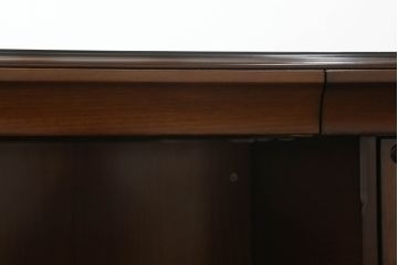 中古　超美品　スペイン　ウルタド(HURTADO)　クラシカルな雰囲気と重厚感のある佇まいが魅力の組み立て式プレジデントデスク(両袖机、ワークデスク、在宅ワーク、在宅用)(定価約115万円)(R-059735)