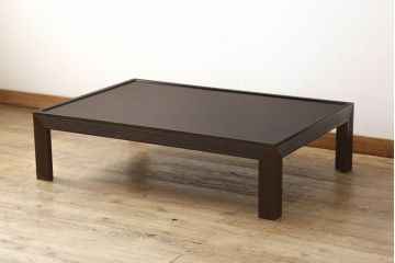 中古　美品　松本民芸家具　絶版品!上質な雰囲気を醸し出す希少なG型座卓(ローテーブル)(R-059746)