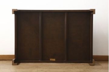 中古　美品　松本民芸家具　絶版品!上質な雰囲気を醸し出す希少なG型座卓(ローテーブル)(R-059746)